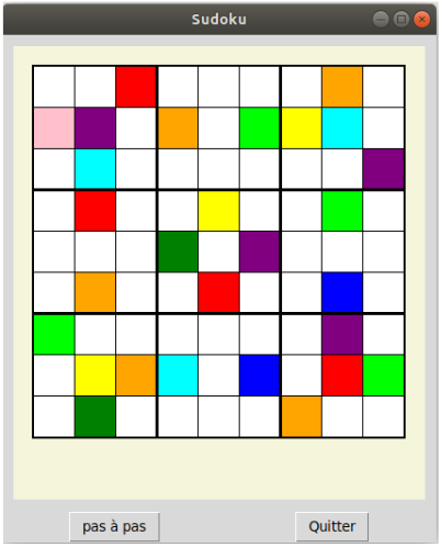 Sudoku exécutable