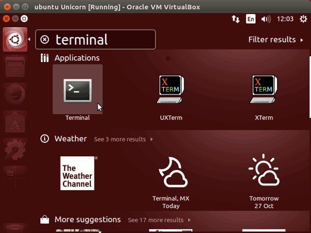 Terminal sous Linux